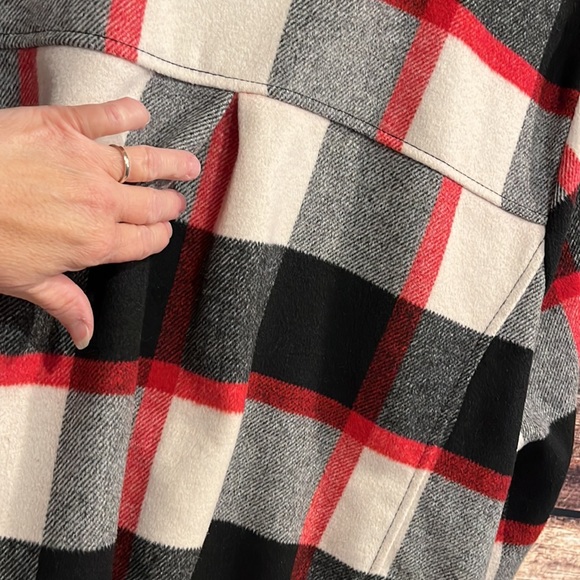 Torrid plaid bomber jacket - Picture 7 of 8